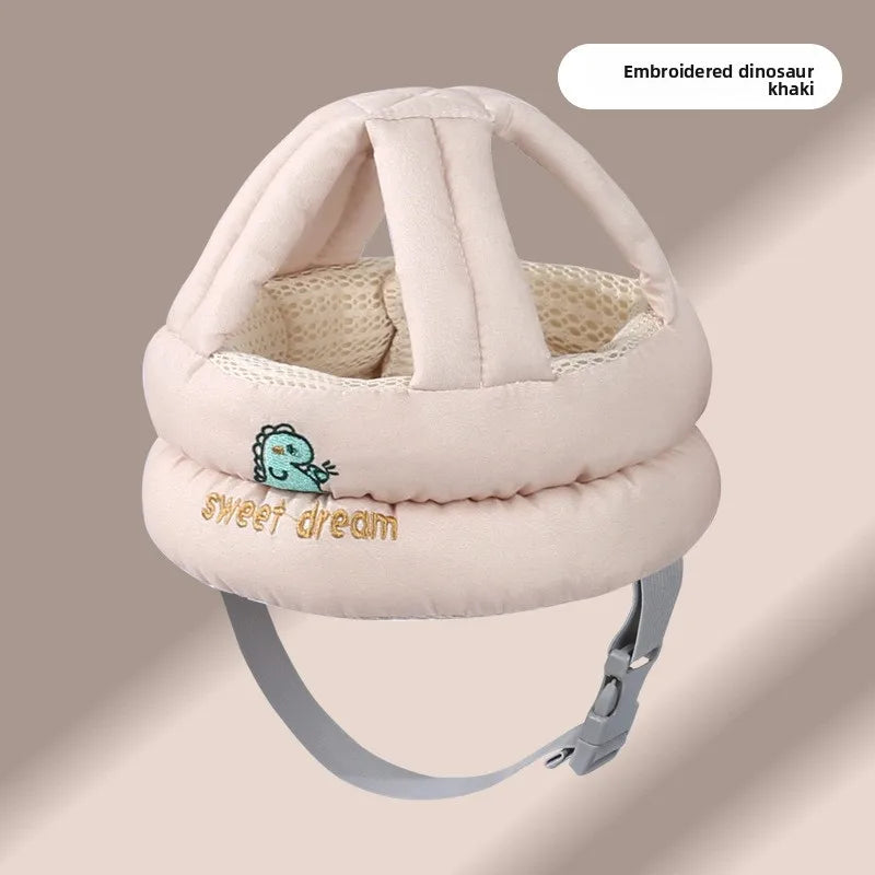 Baby Head Protector Backpack Pillows & 360° Protective Helmet for Baby