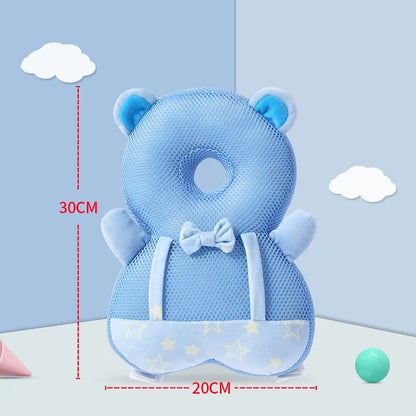 Baby Head Protector Backpack Pillows & 360° Protective Helmet for Baby