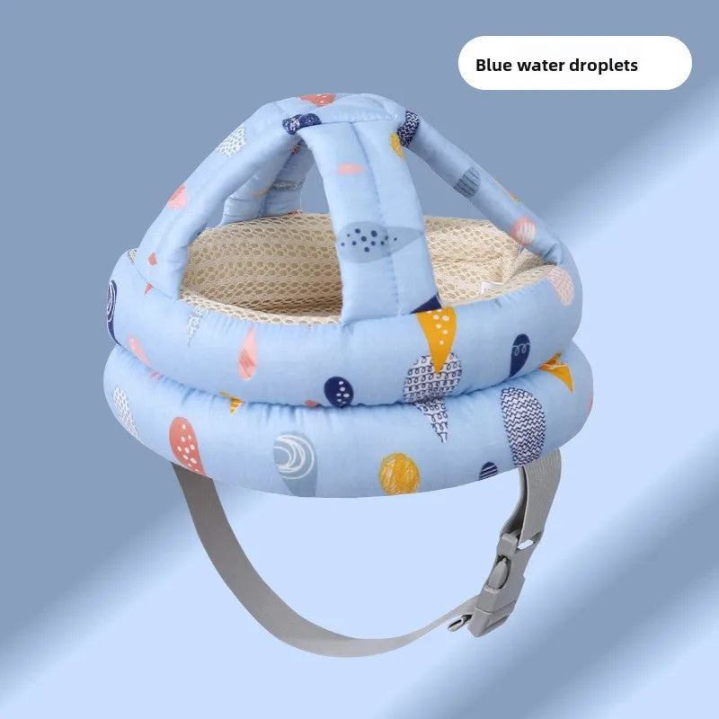 Baby Head Protector Backpack Pillows & 360° Protective Helmet for Baby
