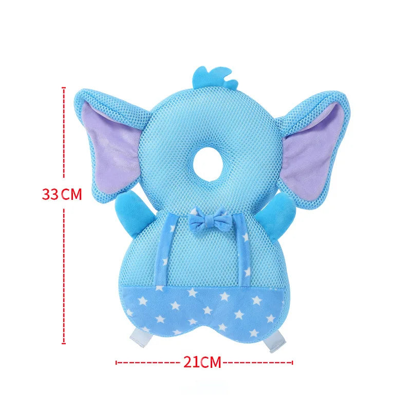 Baby Head Protector Backpack Pillows & 360° Protective Helmet for Baby
