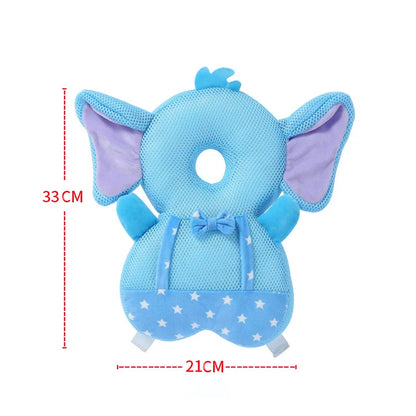 Baby Head Protector Backpack Pillows & 360° Protective Helmet for Baby