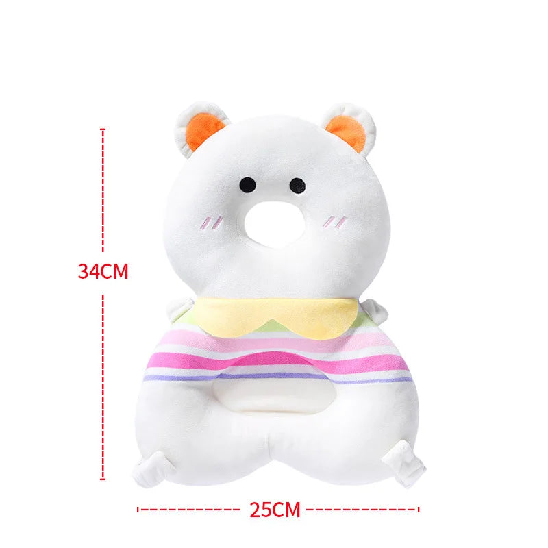 Baby Head Protector Backpack Pillows & 360° Protective Helmet for Baby